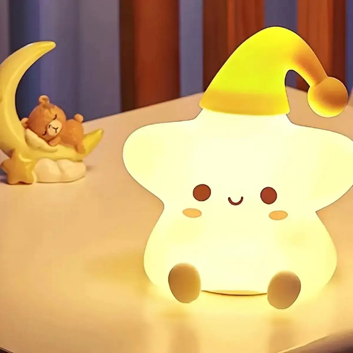 Lampara Niños Led RGB De Estrella